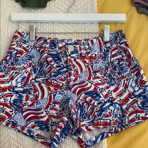 Patriotic chubbies shorts-  SIZE XS